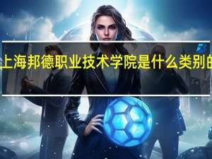 上海邦德职业技术学院是什么类别的学校