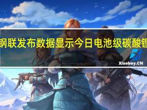 上海钢联发布数据显示今日电池级碳酸锂跌2500元/吨均价报18.6万元/吨