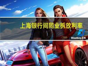上海银行间同业拆放利率