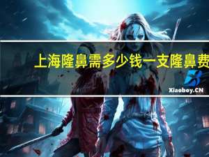 上海隆鼻需多少钱一支 隆鼻费用高不