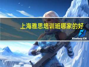 上海雅思培训班哪家的好