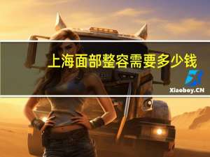 上海面部整容需要多少钱，项思醒的整容做下来要多少钱