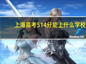 上海高考514分能上什么学校