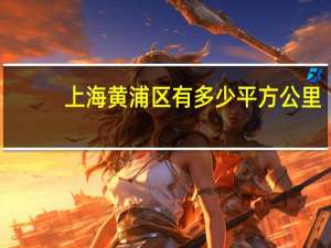 上海黄浦区有多少平方公里