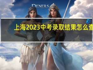 上海2023中考录取结果怎么查