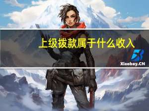 上级拨款属于什么收入