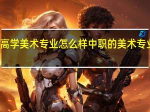 上职高学美术专业怎么样 中职的美术专业就业方向