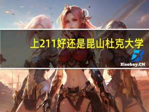 上211好还是昆山杜克大学