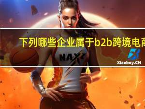下列哪些企业属于b2b跨境电商