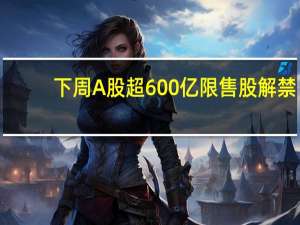 下周A股超600亿限售股解禁