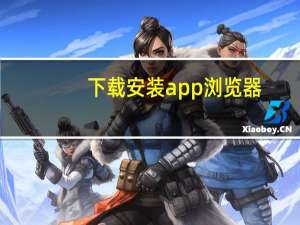 下载安装app浏览器（pp浏览器）