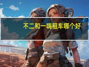 不二和一嗨租车哪个好