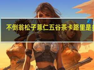 不倒翁 松子薏仁五谷茶卡路里是多少