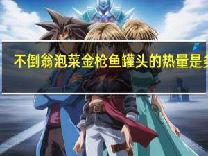 不倒翁 泡菜金枪鱼罐头的热量是多少