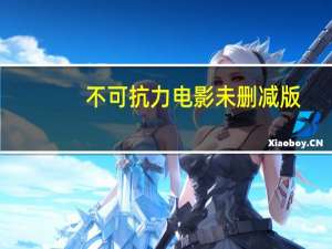 不可抗力电影未删减版（不可抗力电影完整版）