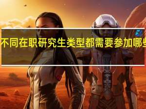 不同在职研究生类型都需要参加哪些考试