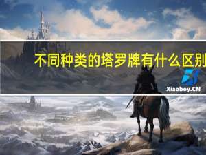 不同种类的塔罗牌有什么区别