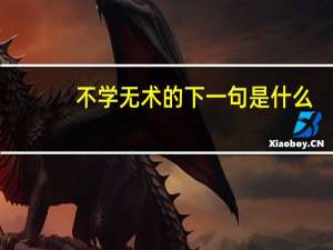 不学无术的下一句是什么