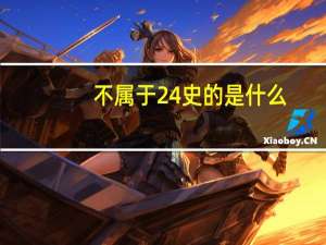 不属于24史的是什么