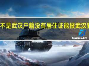 不是武汉户籍没有居住证能报武汉教资吗