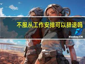 不服从工作安排可以辞退吗