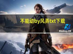 不能动by风弄txt下载（风弄作品集txt下载）