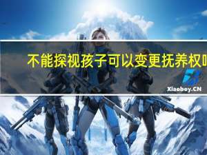 不能探视孩子可以变更抚养权吗