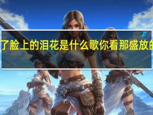 不要忘了脸上的泪花是什么歌 你看那盛放的花是什么歌