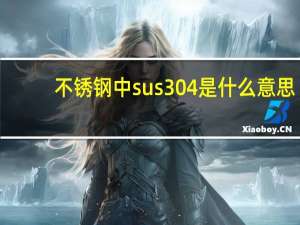 不锈钢中sus304是什么意思