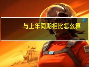与上年同期相比怎么算