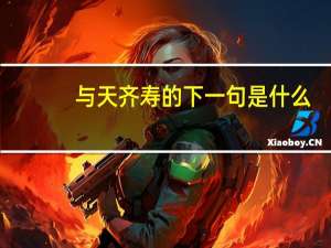 与天齐寿的下一句是什么