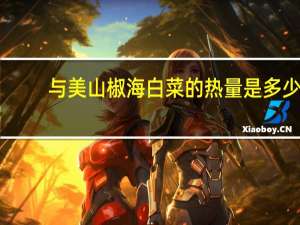 与美 山椒海白菜的热量是多少