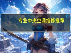 专业中央空调维修推荐