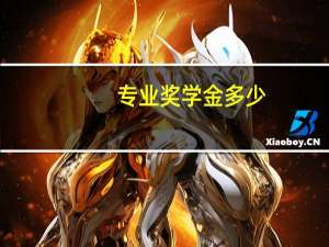 专业奖学金多少