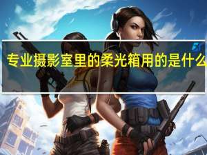 专业摄影室里的柔光箱用的是什么灯泡