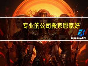 专业的公司搬家哪家好