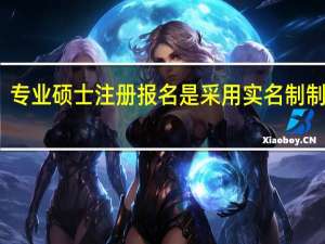 专业硕士注册报名是采用实名制制度吗