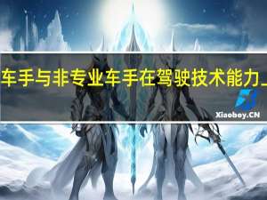 专业赛车手与非专业车手在驾驶技术能力上有哪些区别