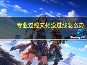 专业过线文化没过线怎么办
