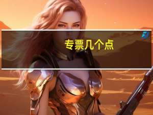 专票几个点