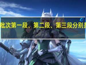 专科批次第一段、第二段、第三段分别是什么意思