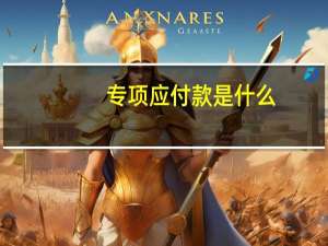 专项应付款是什么