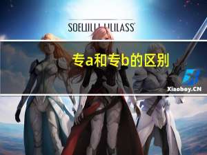 专a和专b的区别