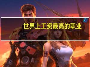 世界上工资最高的职业