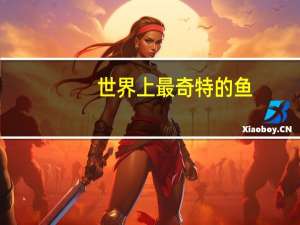 世界上最奇特的鱼