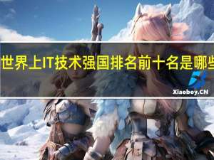 世界上IT技术强国排名前十名是哪些国家
