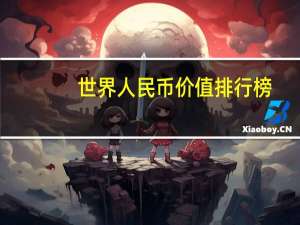 世界人民币价值排行榜