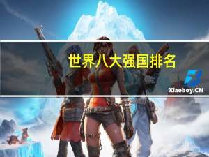 世界八大强国排名