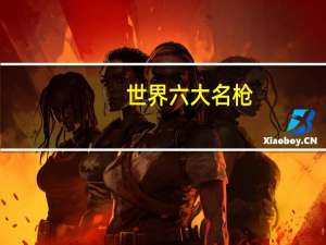 世界六大名枪