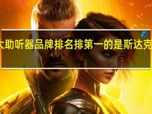 世界十大助听器品牌排名 排第一的是斯达克 峰力暂排第二